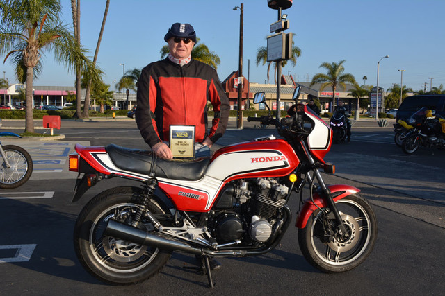 Mark Compton and his 1983 Honda CB1100F