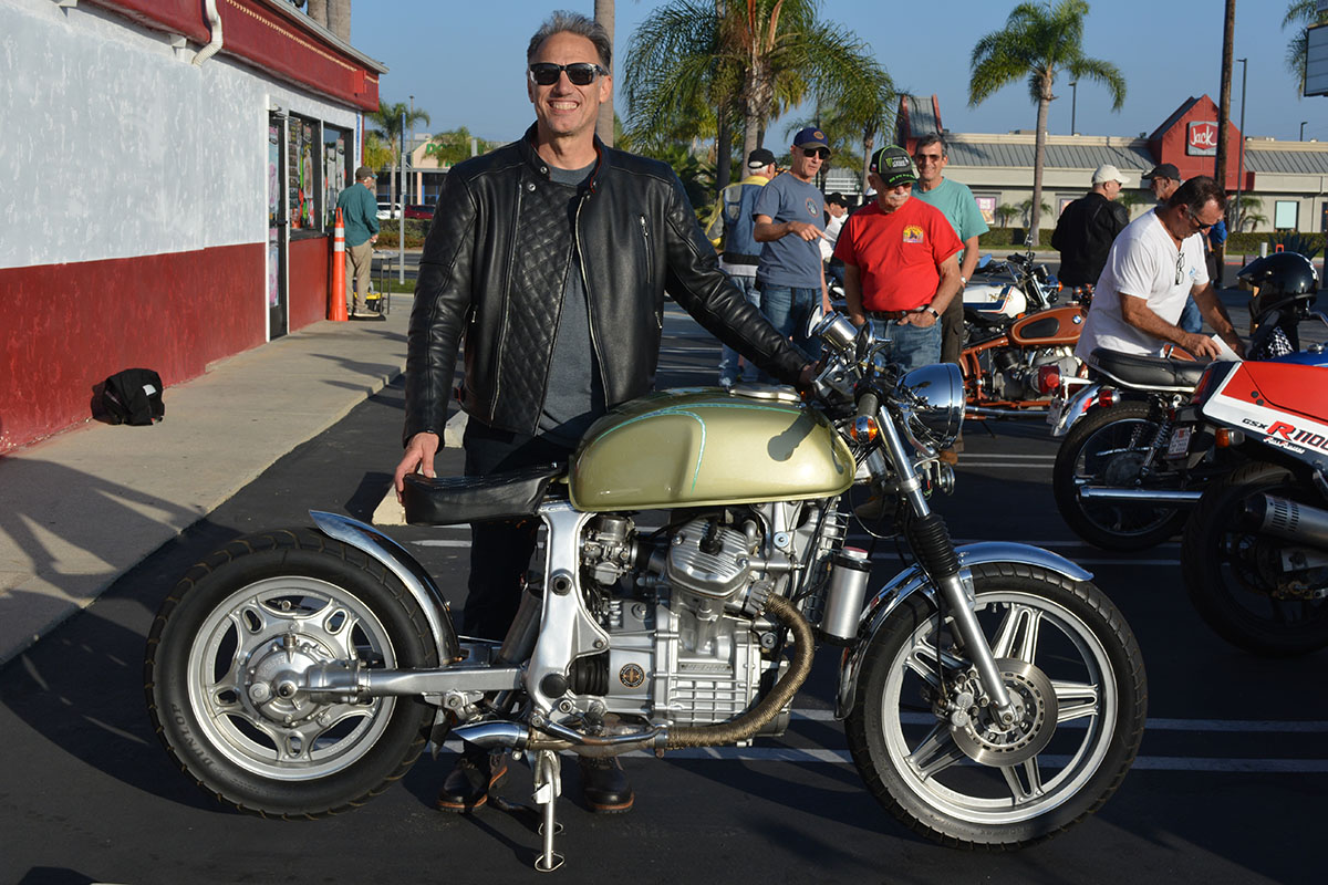 Anthony LaGrasta of Mission Viejo with his 1982 Honda GL500