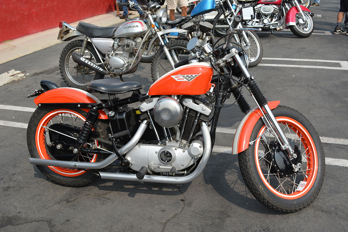 1972 Harley Davidson XLCH, Tim Horton, Long Beach