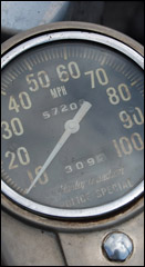 Harley Davidson Police Special Speedometer