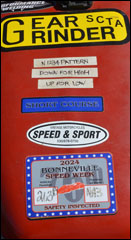 Land Speed Record motorcycle