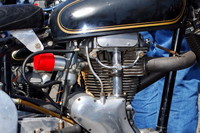 1965 Velocette TT racer built for Lou Branch, Los Angeles Velocette Dealer