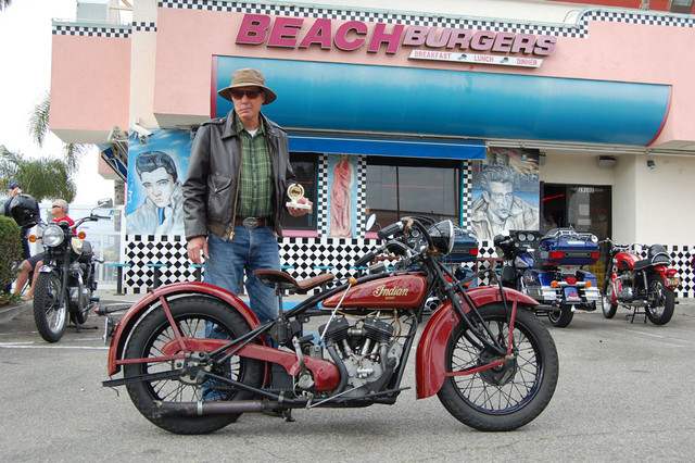 Hobo John and his 1931 Indian Scout 101