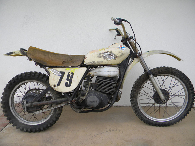 1975 Yamaha MX400B (before)