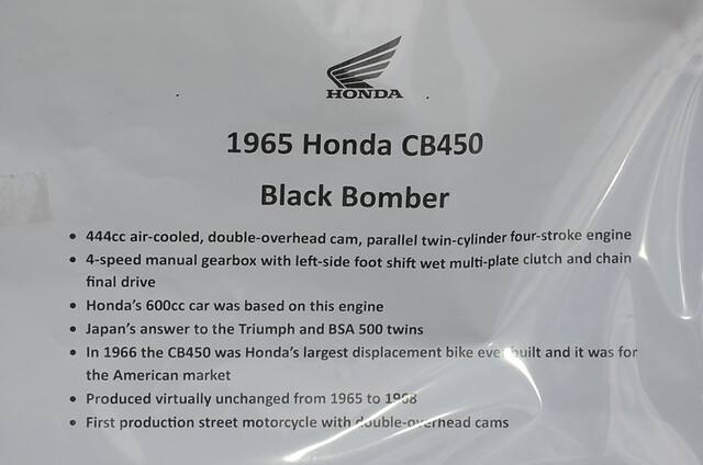 1965 Honda CB450 Black Bomber
©2025 Brian Tinkler