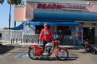 Larry Horn and his 1954 Jawa 500