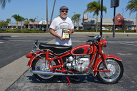 Ken Morris with his 1968 BMW R60/2