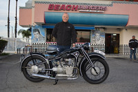 Marcus Davin and his 1938 BMW R12