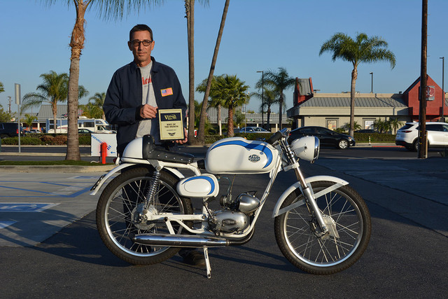 Baird Bergenthal of Midway City with his
1963 Testi Grand Prix