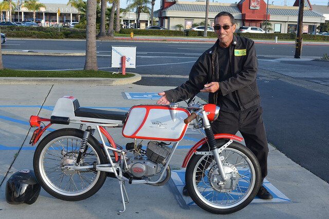 Baird Bergenthal of Midway City with his 1967 Ital Jet Conquistador
