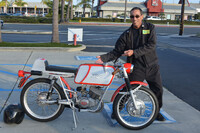 Baird Bergenthal of Midway City with his 1967 Ital Jet Conquistador