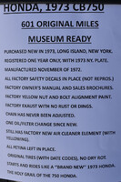 1973 Honda CB750