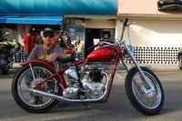Dave Roberts and his 1952 Triumph 6T