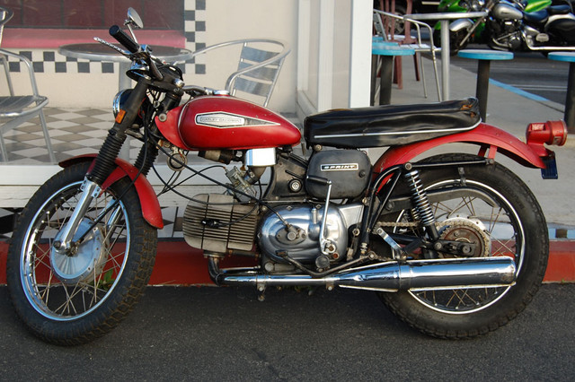 1970 Aermacchi 350 single