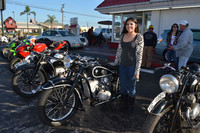 Alexys Boonkokua and her 1954 BMW R51/3