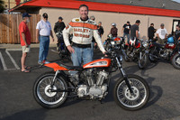 Andy Boone and his 1980 Harley Davidson XR750