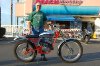 Bill Blaty and his 1968 Hodaka H100 Trials Bike