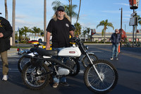 Larry Thomas of Laguna Naguel with his
1969 Yamaha CT1