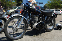 1954 AJS 500cc Model 18CS owned by Frank Colver
