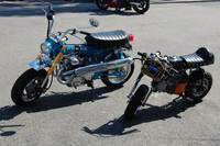 1975 Honda Trail 70 (175cc Twin) and Honda Monkey