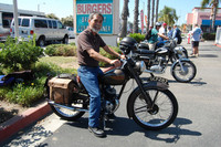 Eric Biley and his un-restored 1954 Royal Enfield 150cc Ensign