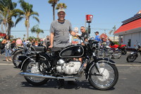 Ken Morris with his 1969 BMW R60/2