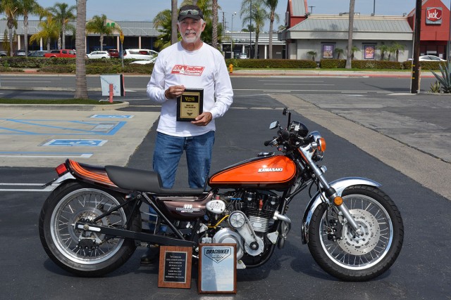 1974 Kawasaki Z1 900 Drag Bike