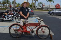 Randy Ressell of Westminster with his 1935 Cyc-Auto Anthony