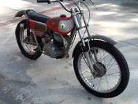 1971 Bultaco Sherpa T Model 49 before restoration