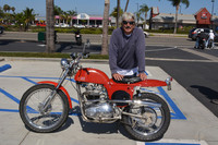Bruce Fickling and his 1974 Rickman