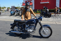 Ken Morris of Upland with his 1968 BMW R69US