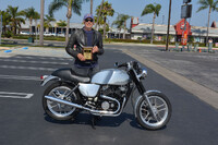 Norm Michaud of Huntington Beach with his
1984 Honda Ascot Custom