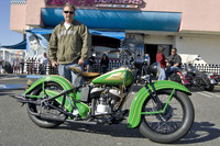 Mike Dunn and his 1939 Indian Sport Scout
