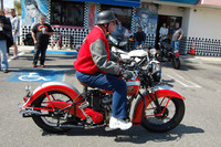 JD Tone on his 1939 Indian Sport Scout