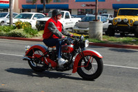 JD Tone on his 1939 Indian Sport Scout