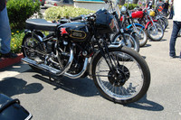 1947 Vincent HRD Black Shadow Rollie Free tribute bike