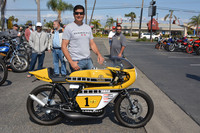 Mark Cilani and his 1974 Yamaha RD350