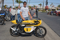 Mark Cilani and his 1974 Yamaha RD350