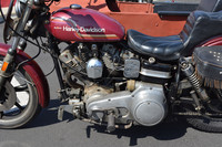 1975 Harley Davidson Superglide and 1921 sidecar