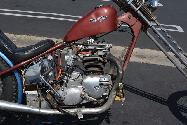 1972 Triumph TR6 Chopper