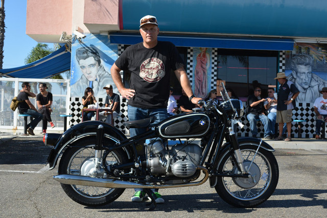 Marcus Davin and his 1966 BMW R50/2