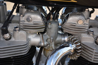 1964 twin engine Triumph Bonneville