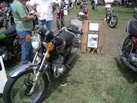 1975 Kawasaki 750 H2 Mach IV uncrated in 2000, never riden.