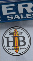 Huntington Beach sticker