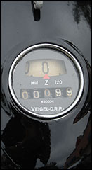 1937 Zundapp Speedometer